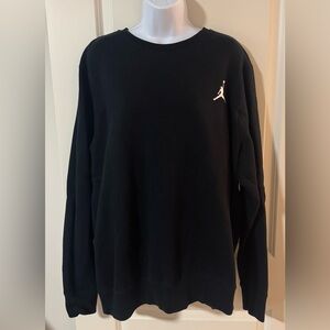 Jordan Classic Black Crewneck Sweater